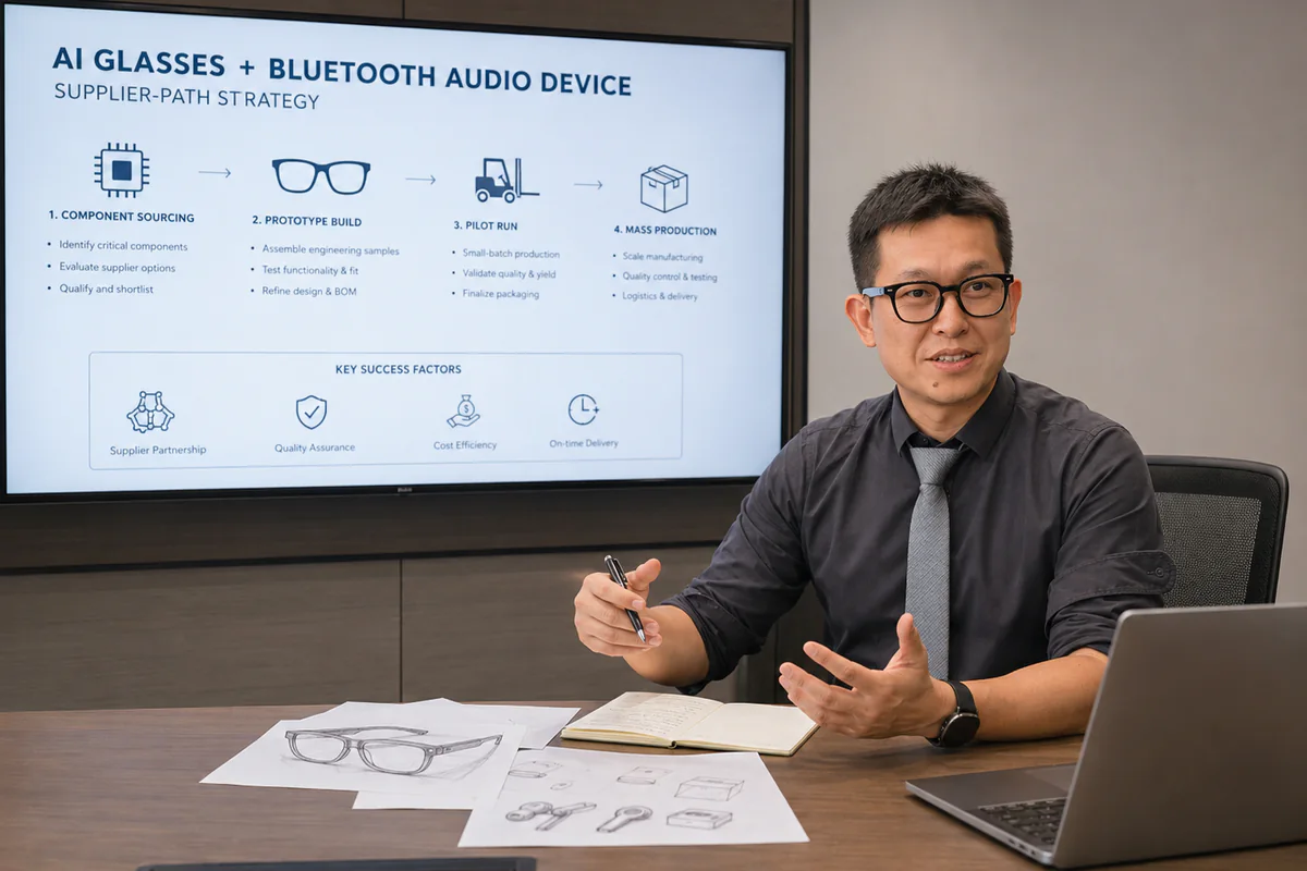 Peter Lin discussing a product strategy review